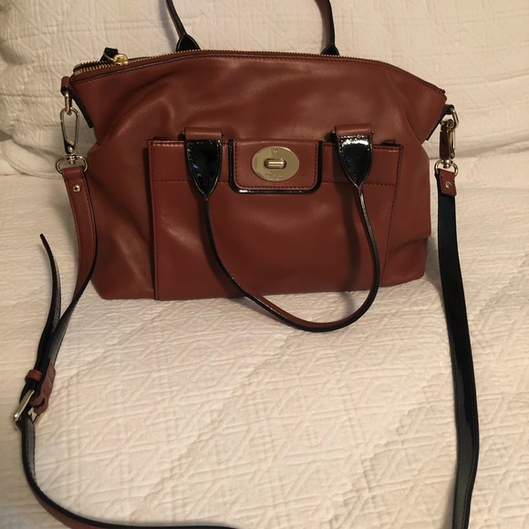 Kate Spade Brown Leather Satchel - Picture 6 of 8